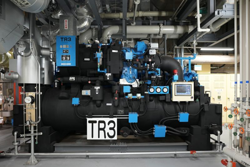 大手町ビルサブプラントの自動化対象冷凍機の1台